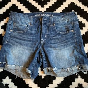 american eagle jean shorts